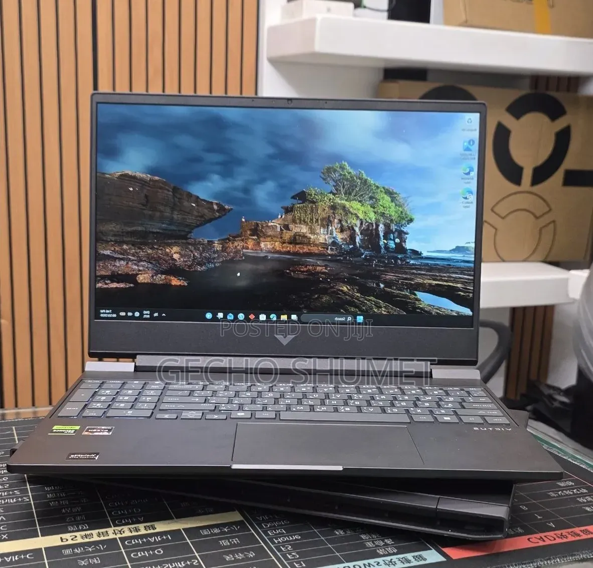 New Laptop HP Victus 16 16GB AMD Ryzen 7 SSD 512GB