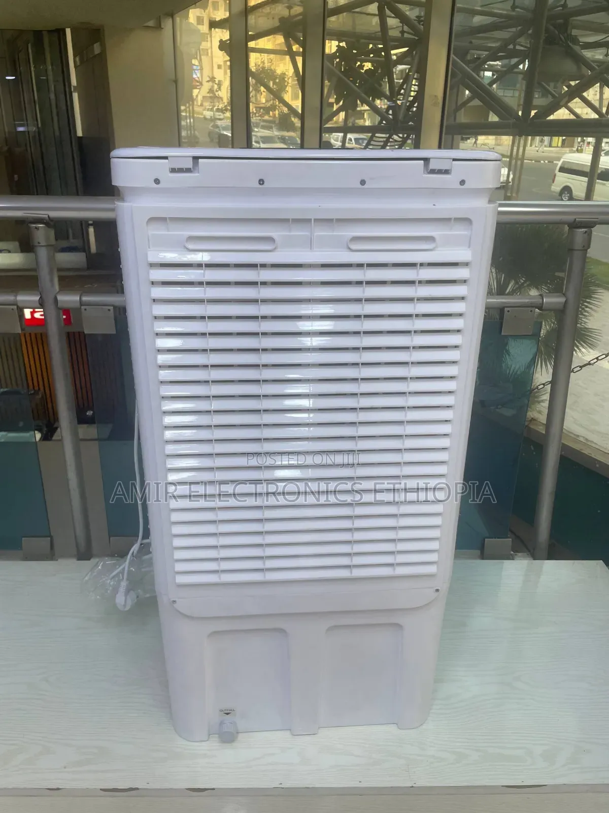 40.ሊትር 3-በ-1 ተንቀሳቃሽ አየር ማቀዝቀዣ. /Portable Evaporative Air Cooler