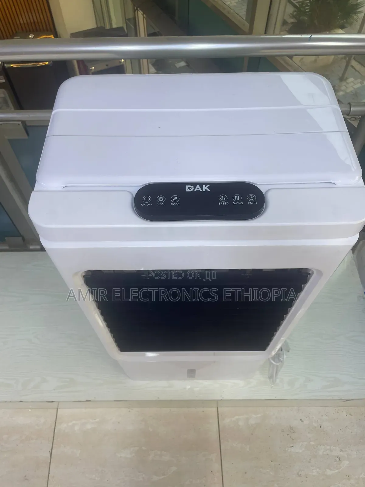 40.ሊትር 3-በ-1 ተንቀሳቃሽ አየር ማቀዝቀዣ. /Portable Evaporative Air Cooler