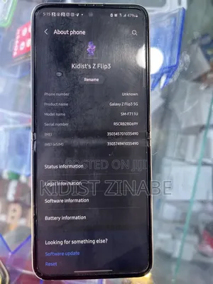 Samsung Galaxy Z Flip 3 128 GB Black