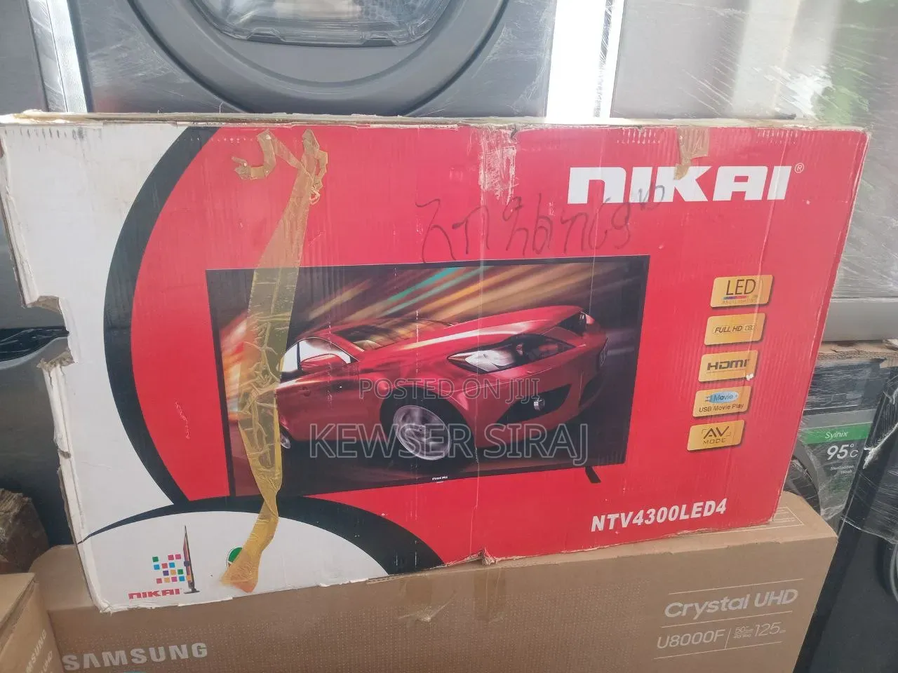 Nikai TV 43inch Led 4k Smart Android TV