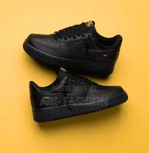 Nike Air Force 1 Black University Gold New Arrival Size 40–44