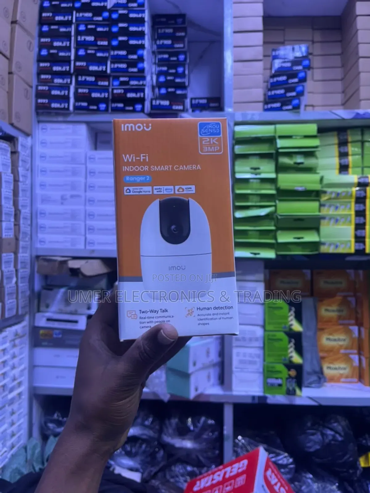 IMOU Ranger 2 (2k/3mp) Wi-Fi Indoor Smart Camera.