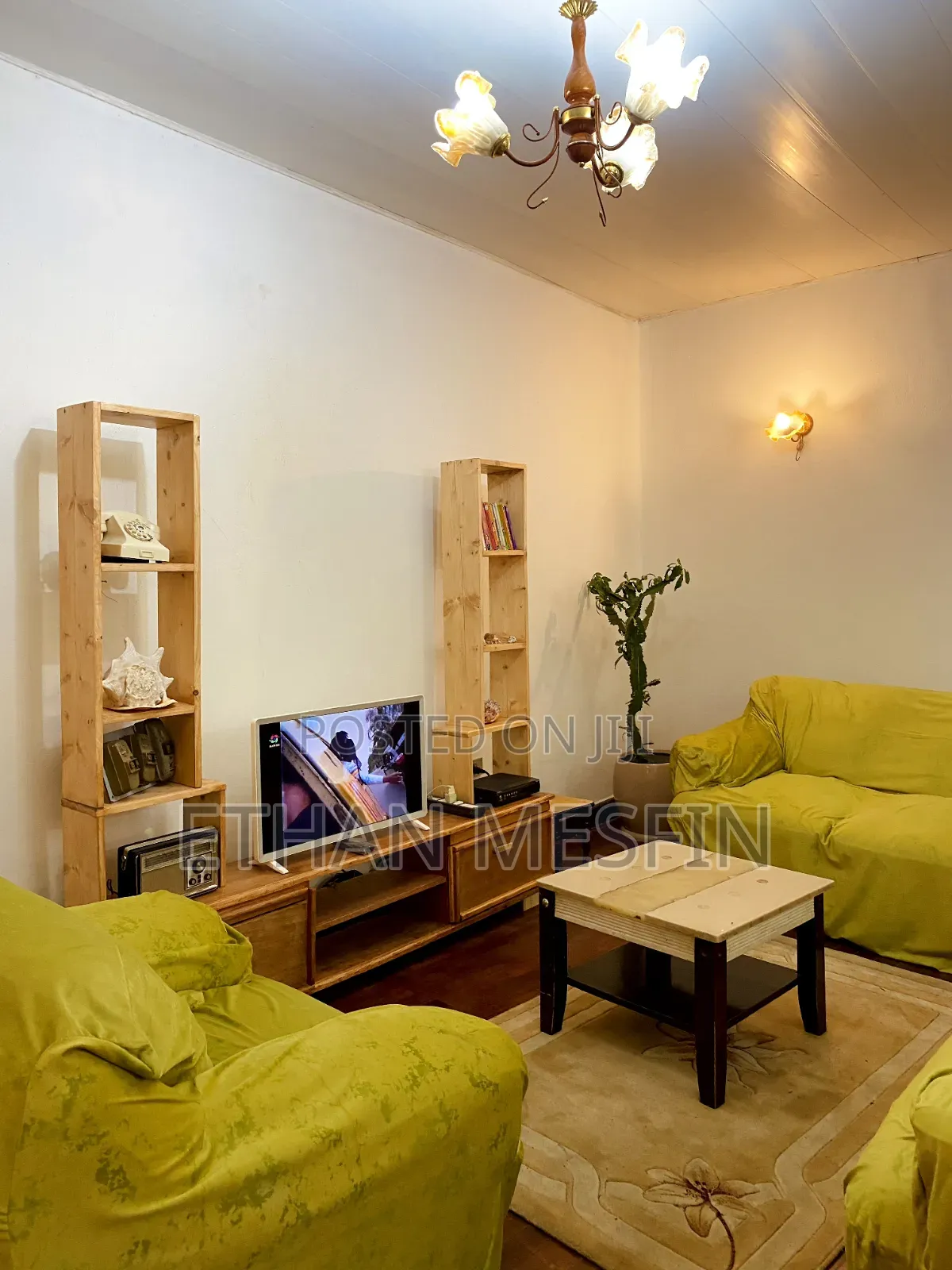 Furnished 3bdrm Villa in Yeka for rent