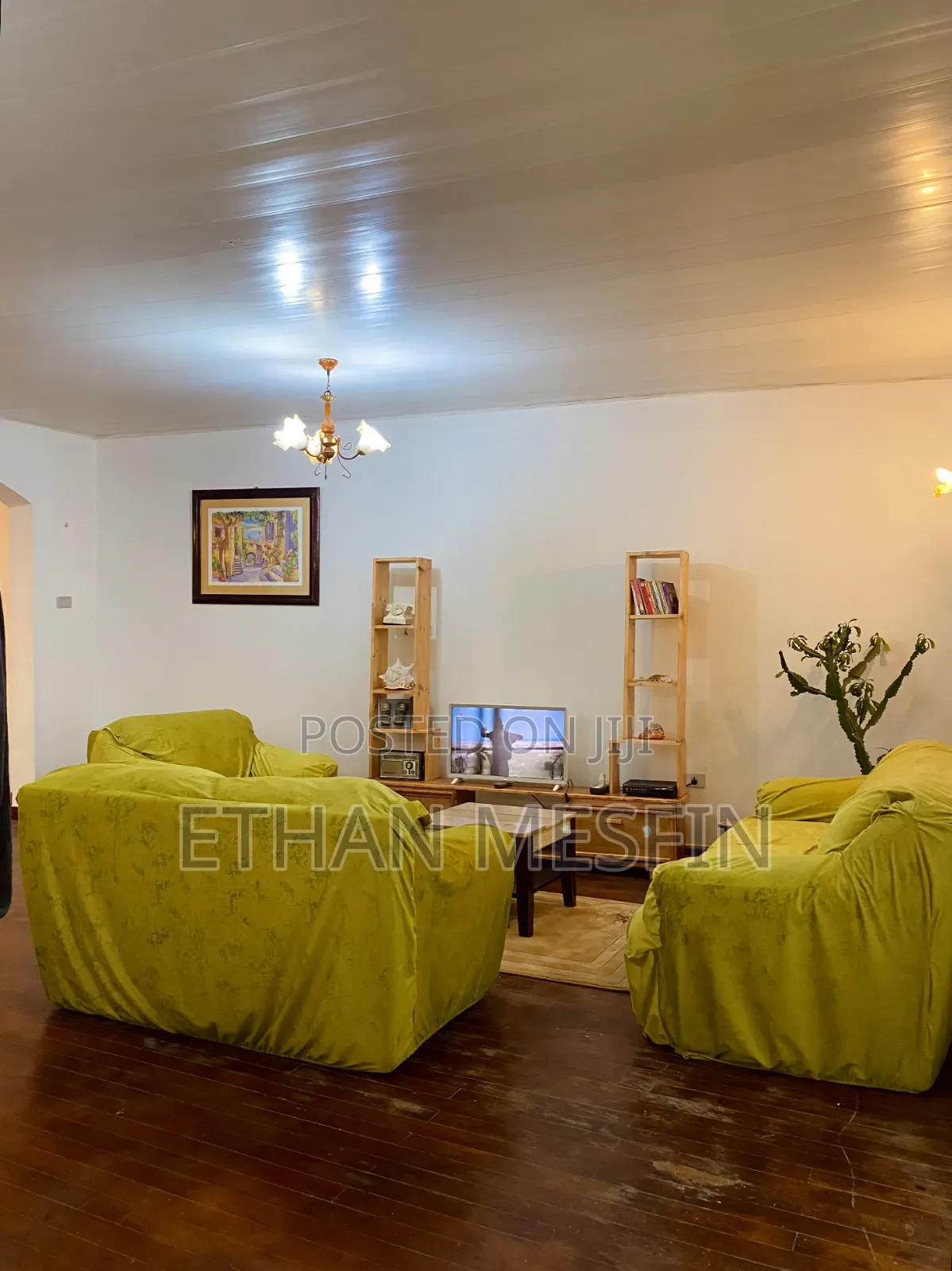Furnished 3bdrm Villa in Yeka for rent