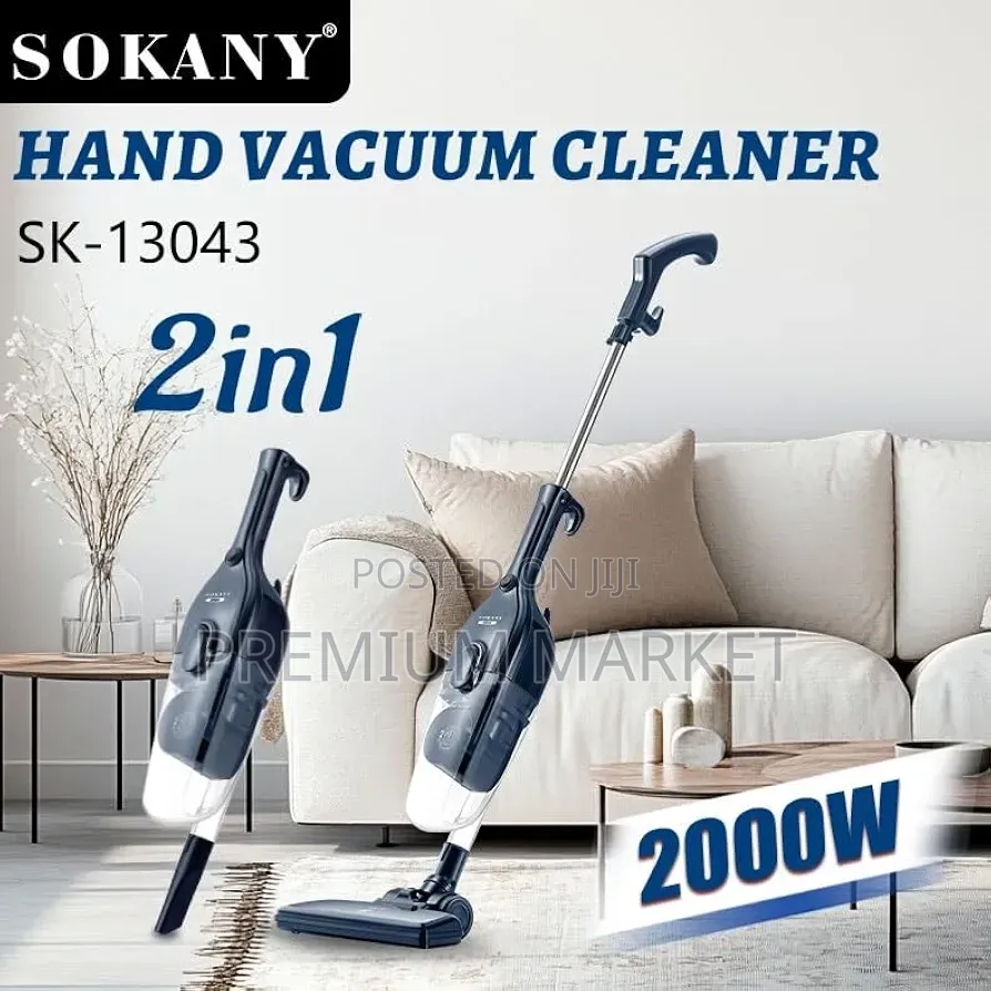 Sokany 2-in-1 Vacuum Cleaner ቫኩም ማጽጃ - ሞዴል SK-13043