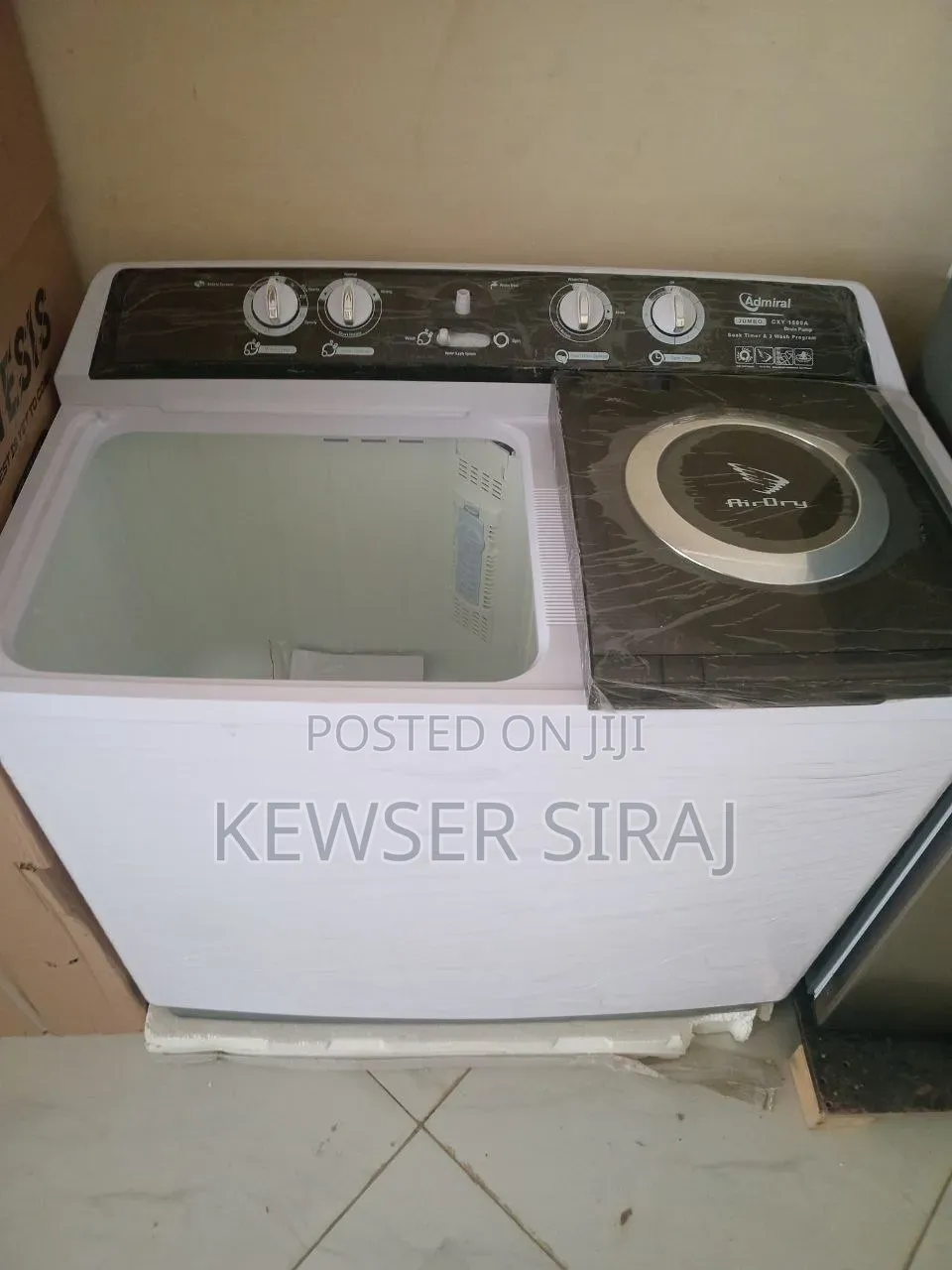 Admiral 16kg Washing Machine Manual System