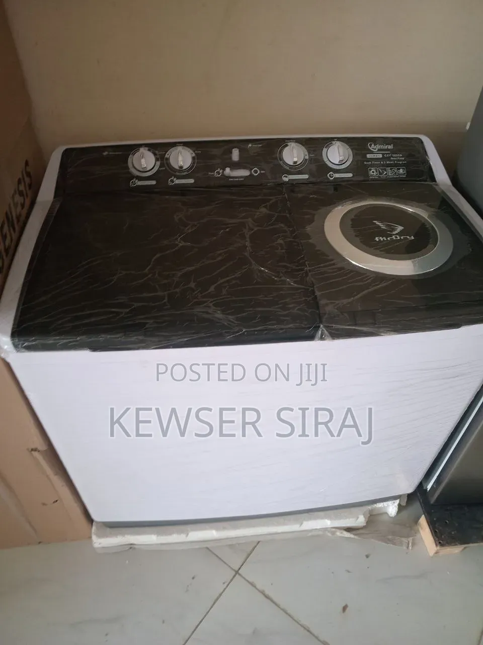 Admiral 16kg Washing Machine Manual System