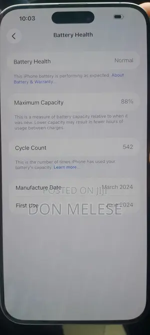 New Apple iPhone 15 Pro Max 256 GB White