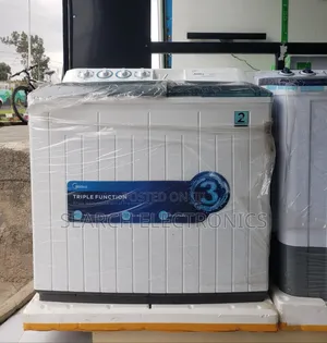 Midea 16,kg Washing Machine Semi & 3,wash Program