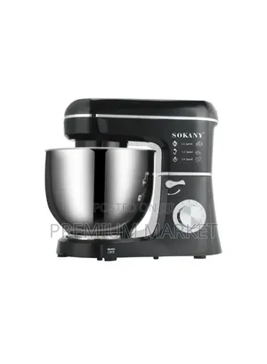 Dough Mixer Sokany 8 Liter 1800 Watt 6 Speed ሶካኒ 8 ሊትር የሊጥ ማቡኪያ