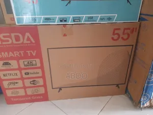 Gsda Smart TV 55 Inch 4k Ultra HD TV Doubel Gelass 2026 New Hifi New