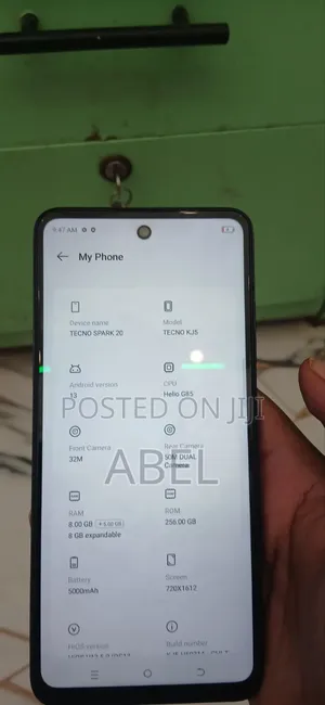 Tecno Spark 20 256 GB Black