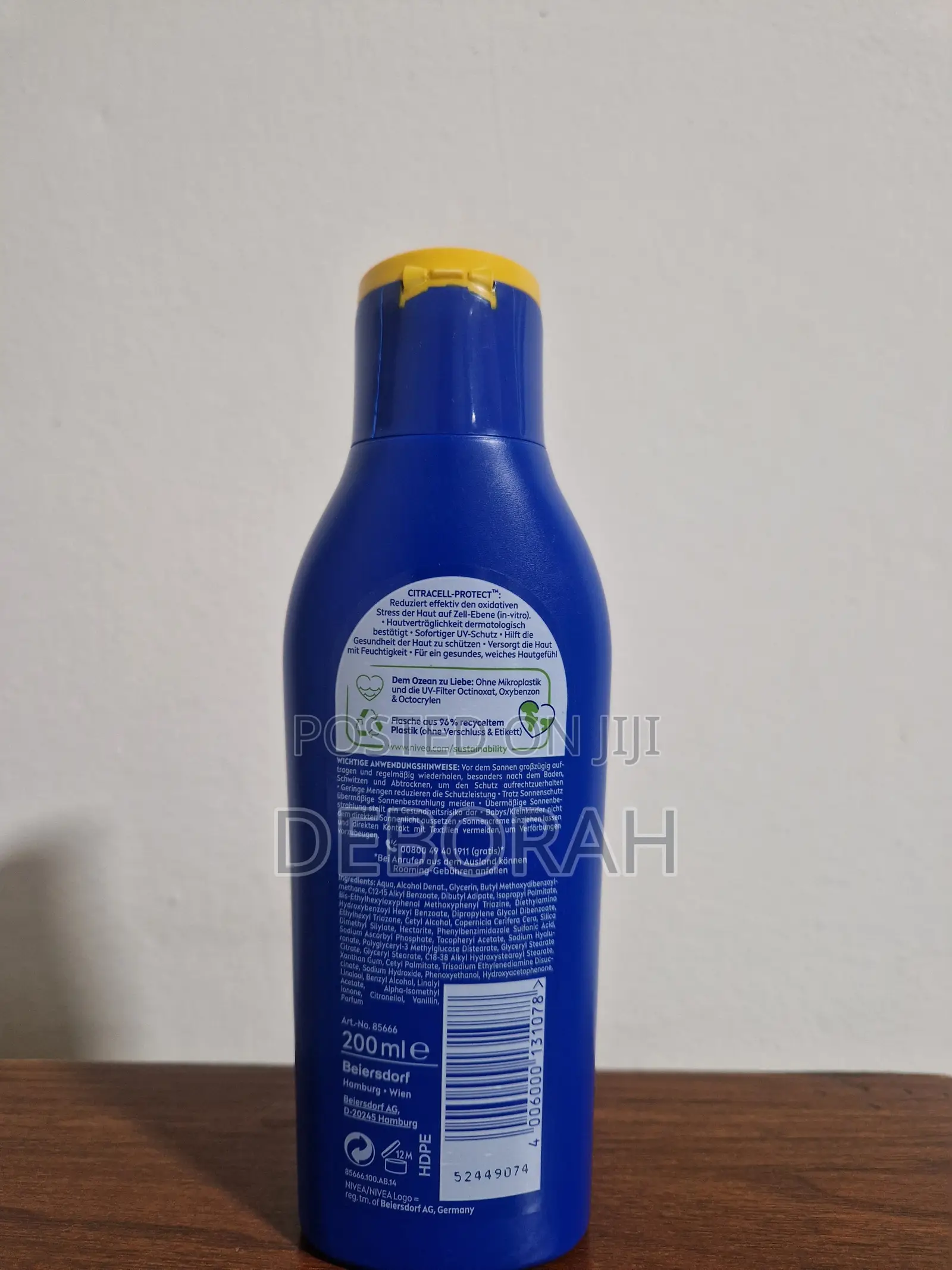 Nivea Sunscreen