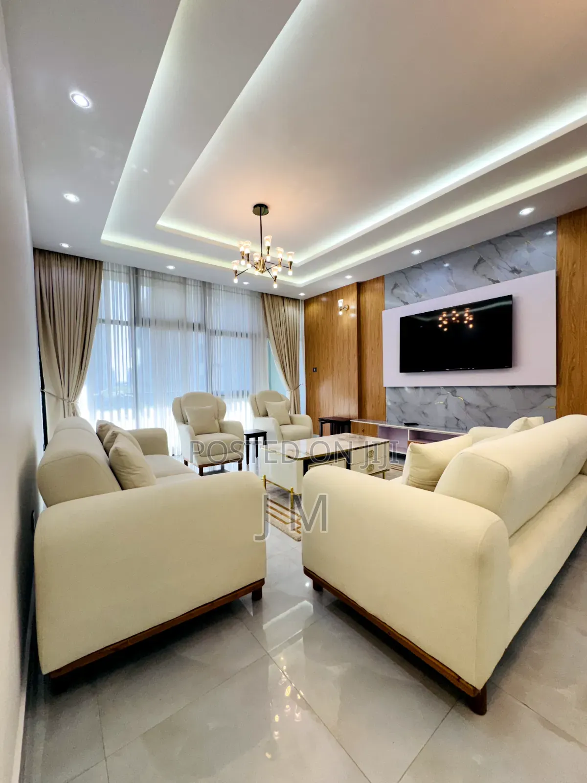Furnished 3bdrm Apartment in Bole for rent