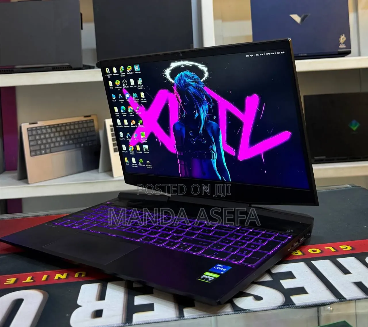 New Laptop HP Pavilion Power 15 16GB Intel Core i5 SSD 512GB
