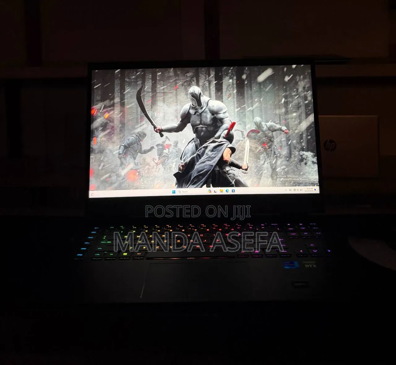 New Laptop HP Omen 17 16GB Intel Core i7 SSD 1T