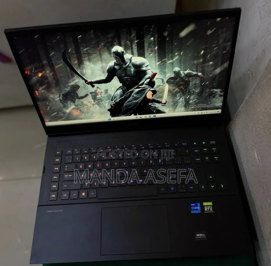 New Laptop HP Omen 17 16GB Intel Core i7 SSD 1T