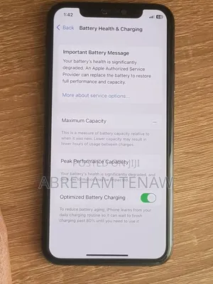Apple iPhone X 256 GB Blue