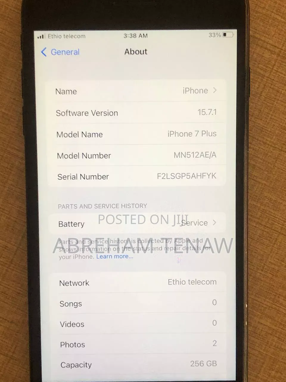 Apple iPhone 7 Plus 256 GB Black