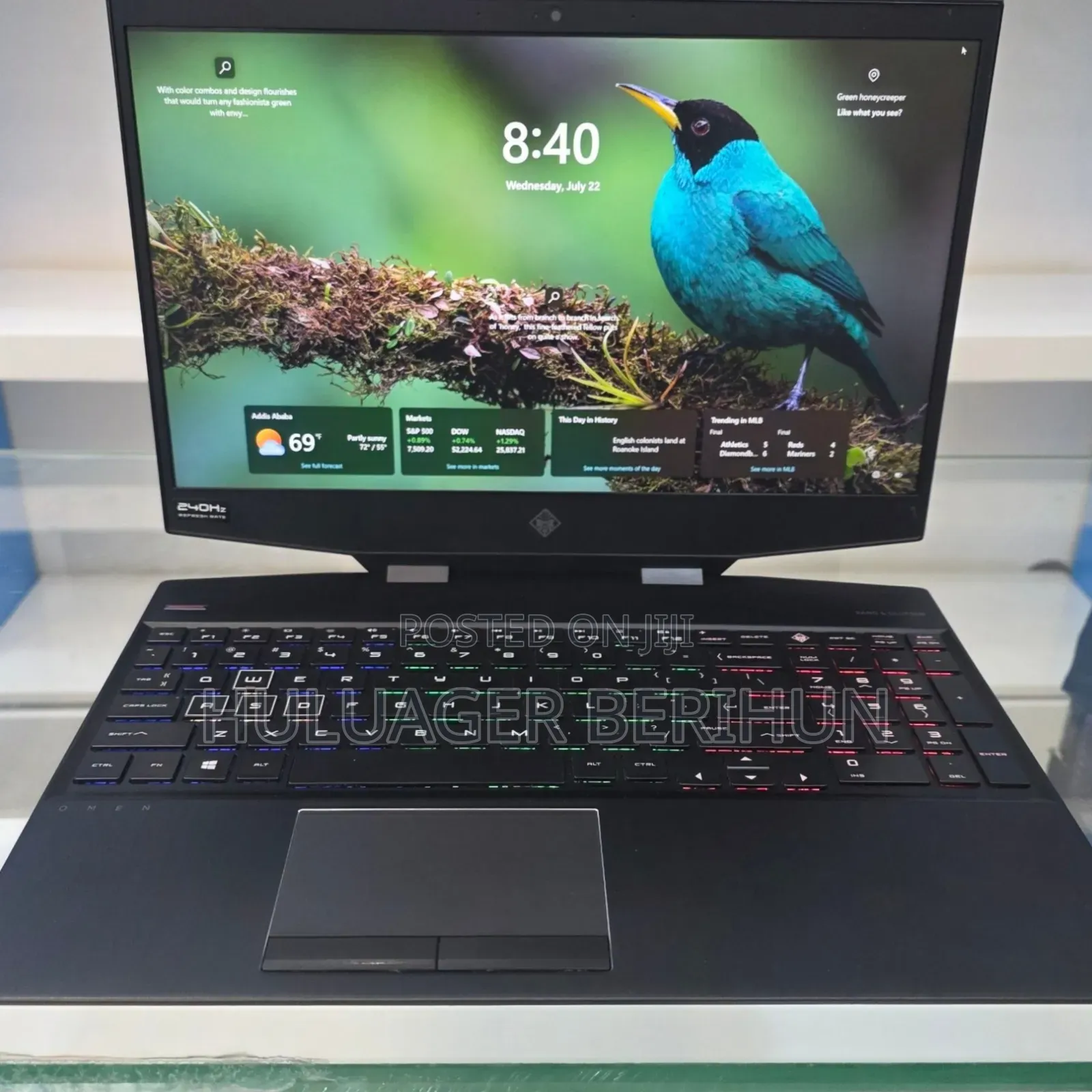 New Laptop HP Omen 15 16GB Intel Core i7 SSD 1T