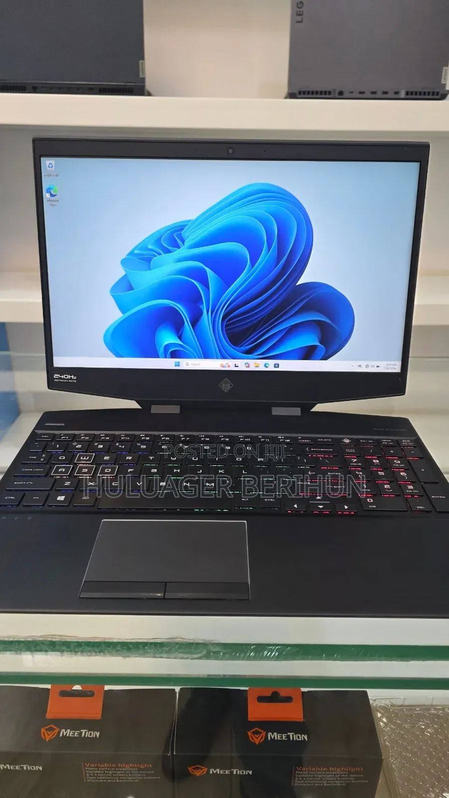 New Laptop HP Omen 15 16GB Intel Core i7 SSD 1T