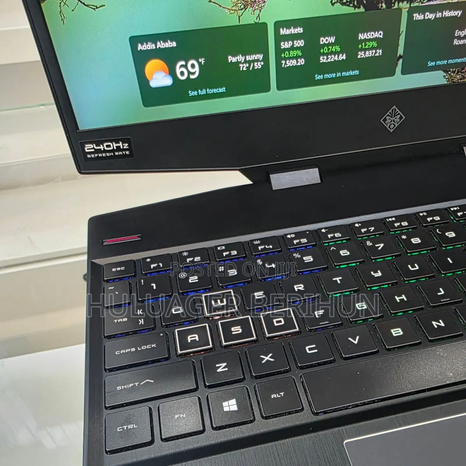 New Laptop HP Omen 15 16GB Intel Core i7 SSD 1T