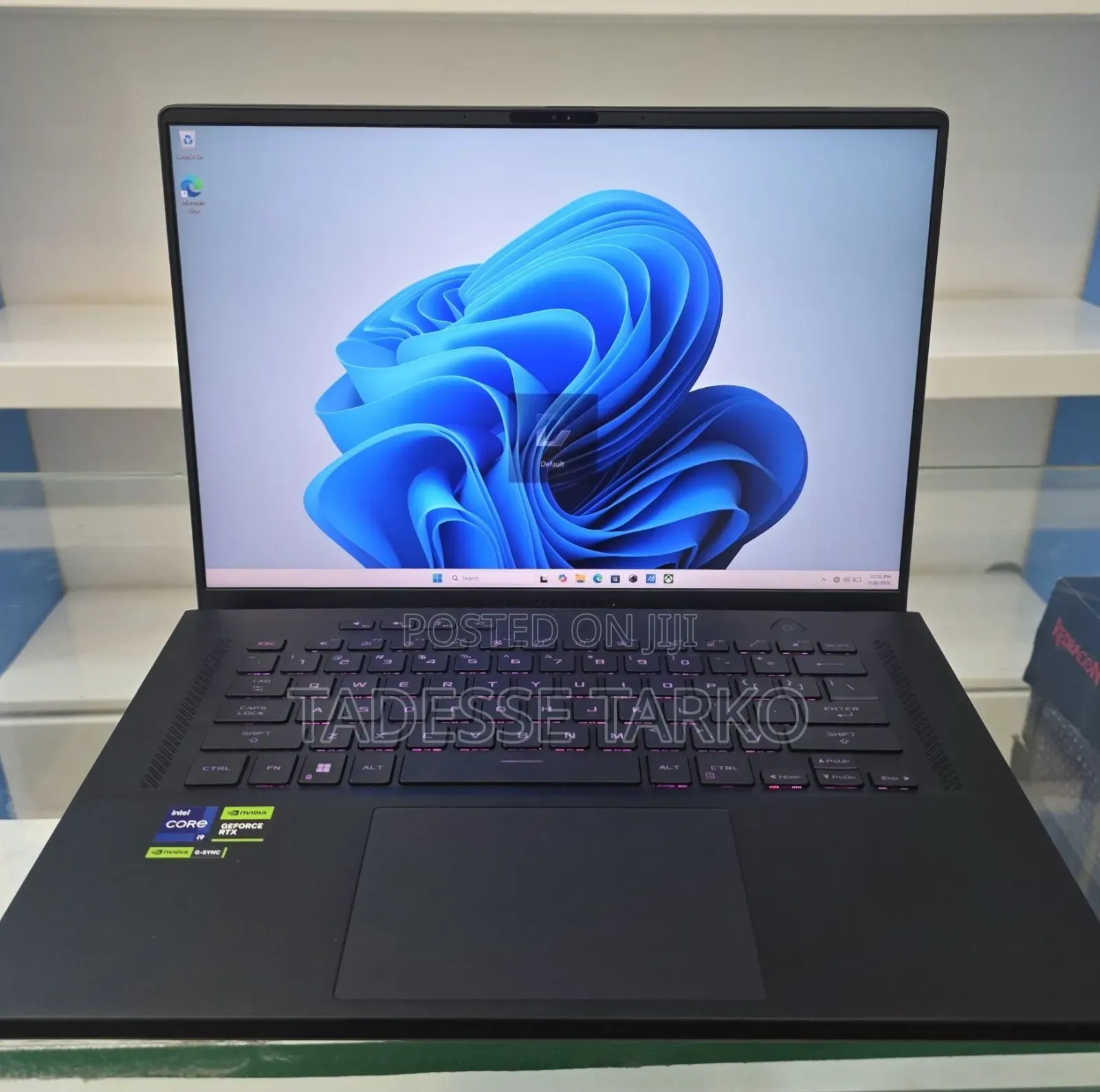New Laptop Asus ROG Zephyrus G15 16GB Intel Core i9 SSD 1T