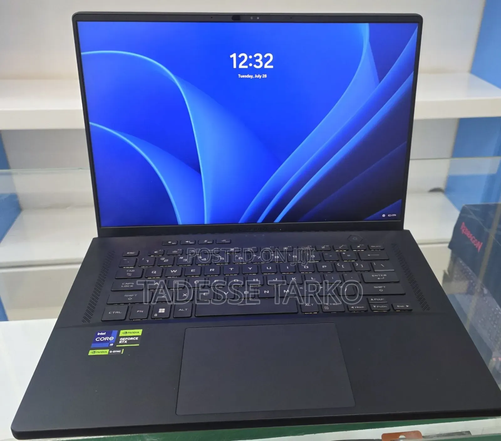 New Laptop Asus ROG Zephyrus G15 16GB Intel Core i9 SSD 1T