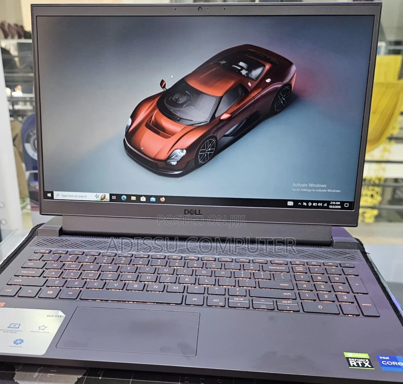 New Laptop Dell G15 5510 16GB Intel Core i7 SSD 512GB