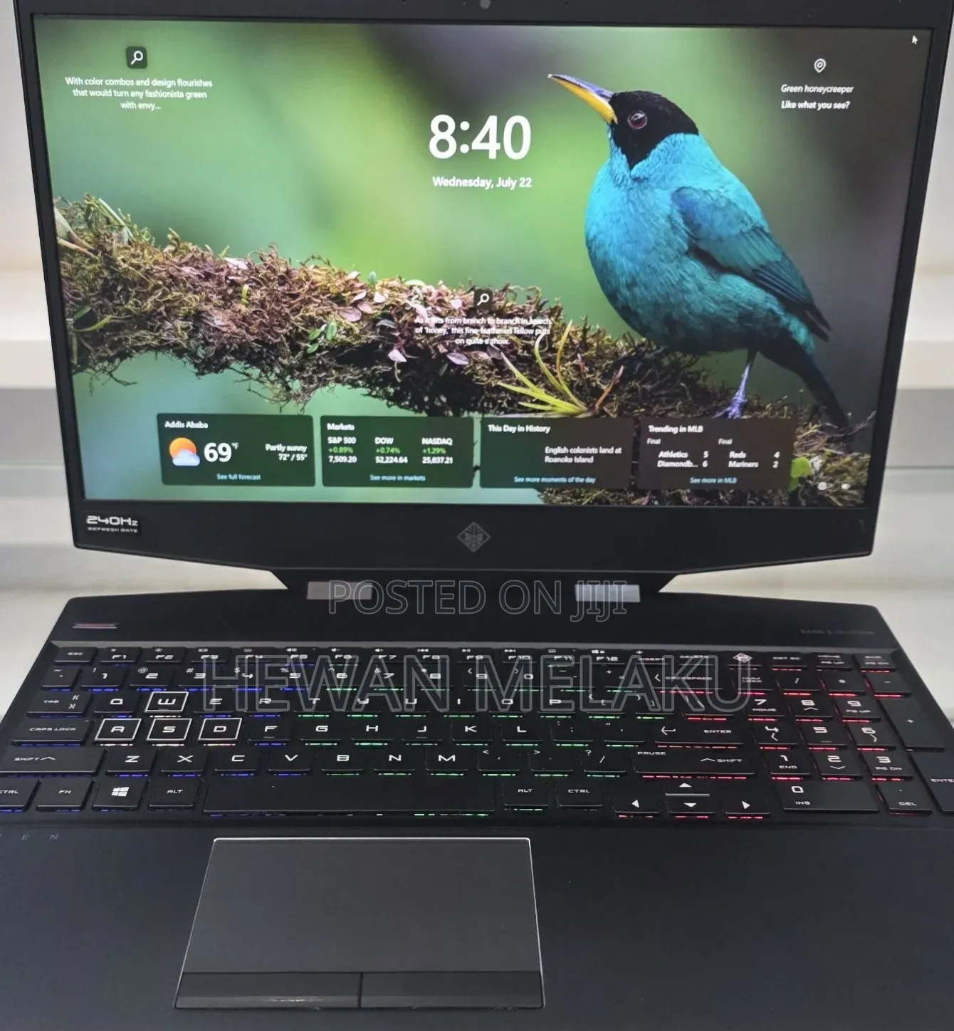 New Laptop HP Omen 15 16GB Intel Core i7 SSD 512GB