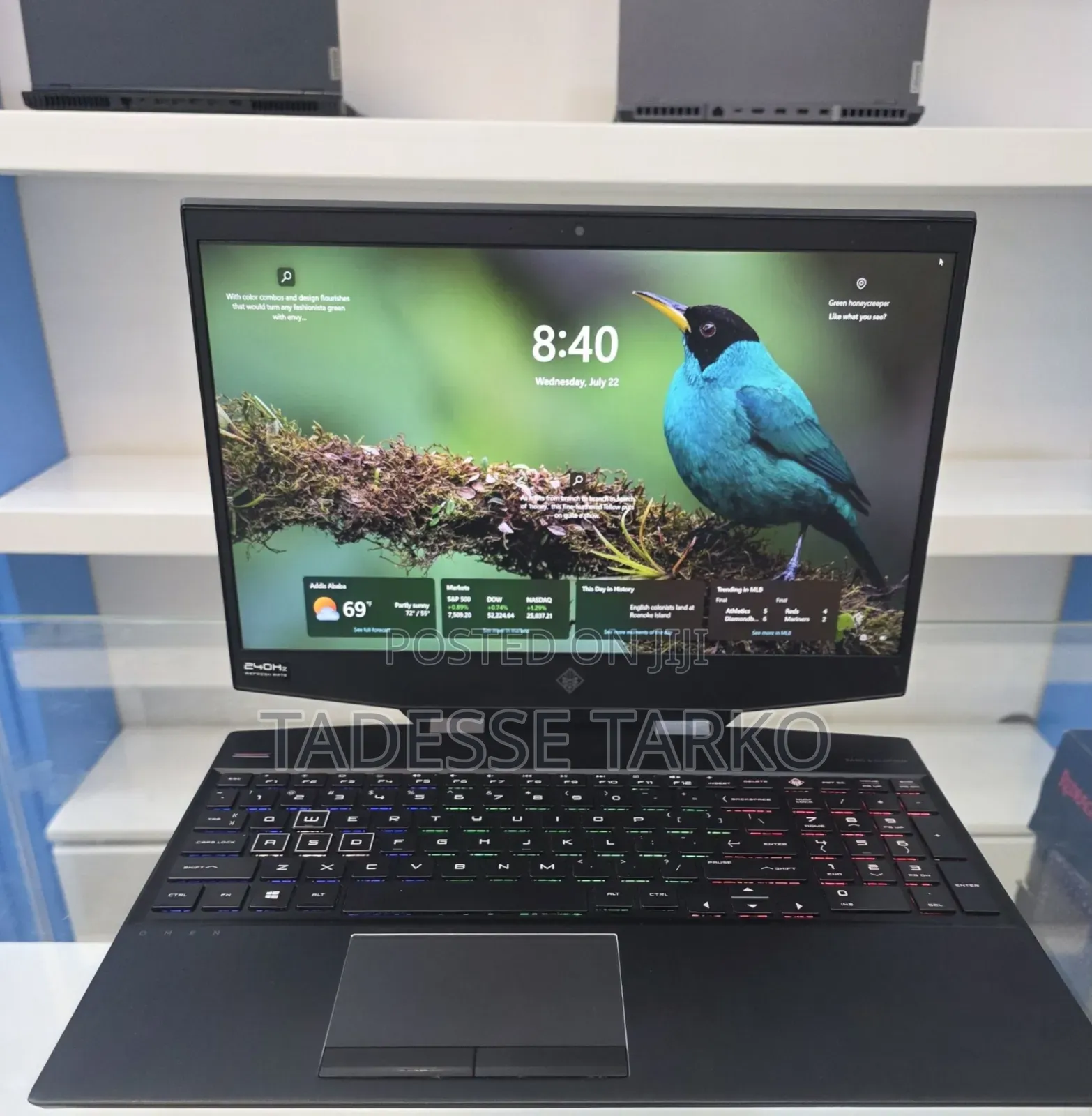 New Laptop HP Omen 15 16GB Intel Core i7 SSD 1T