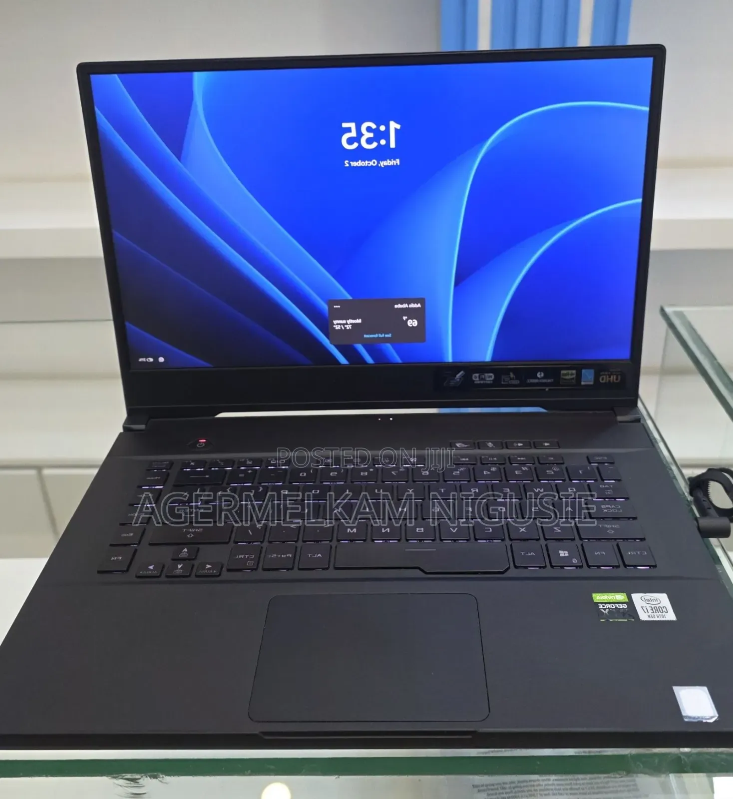 New Laptop Asus ROG Zephyrus G15 16GB Intel Core i7 SSD 512GB