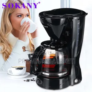Electric Coffe Maker Machine Sk-123 12 Cup የስቲም ቡና ማፍያ 12ስኒ