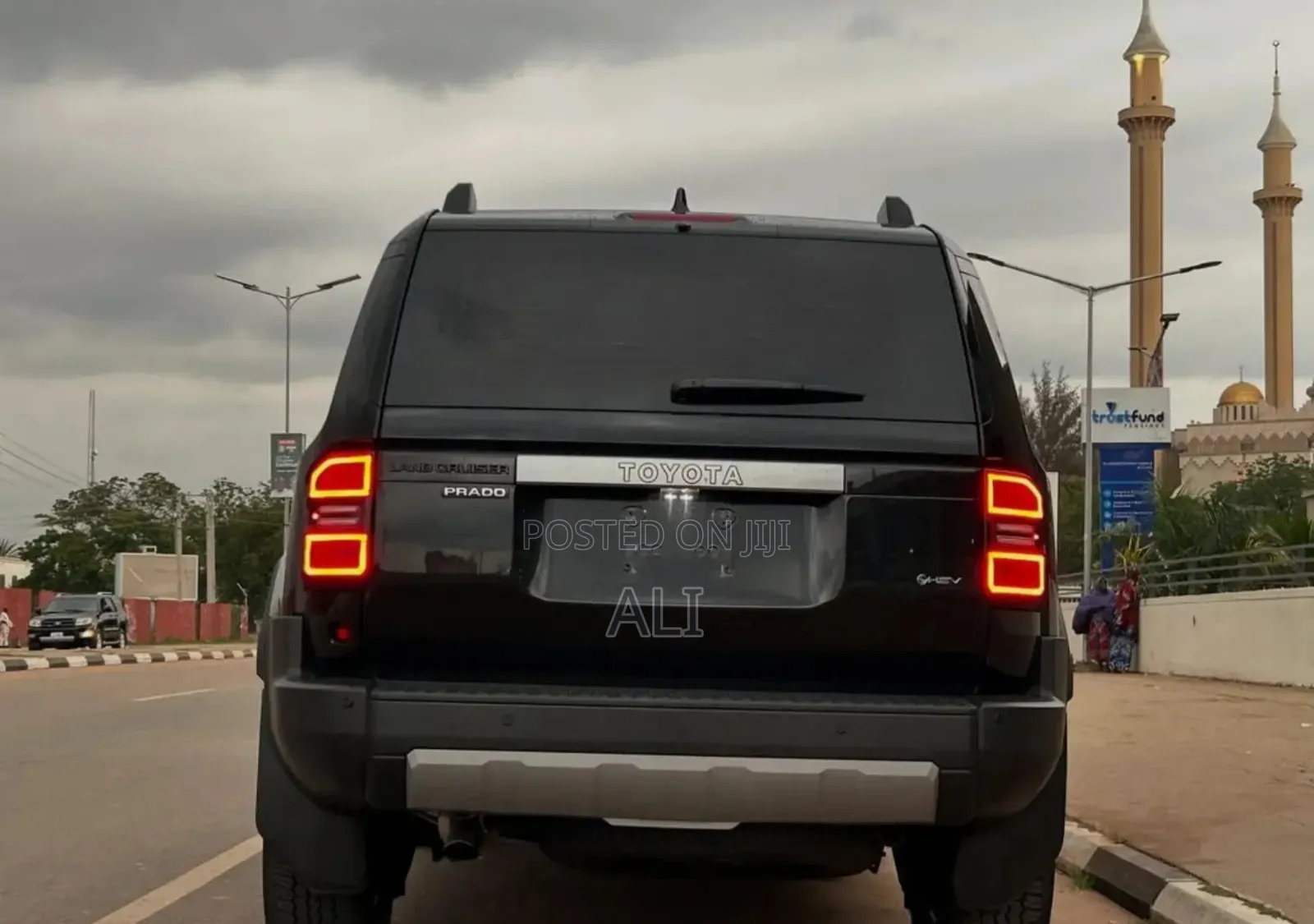 New Toyota Land Cruiser Prado 2026 Matt Black