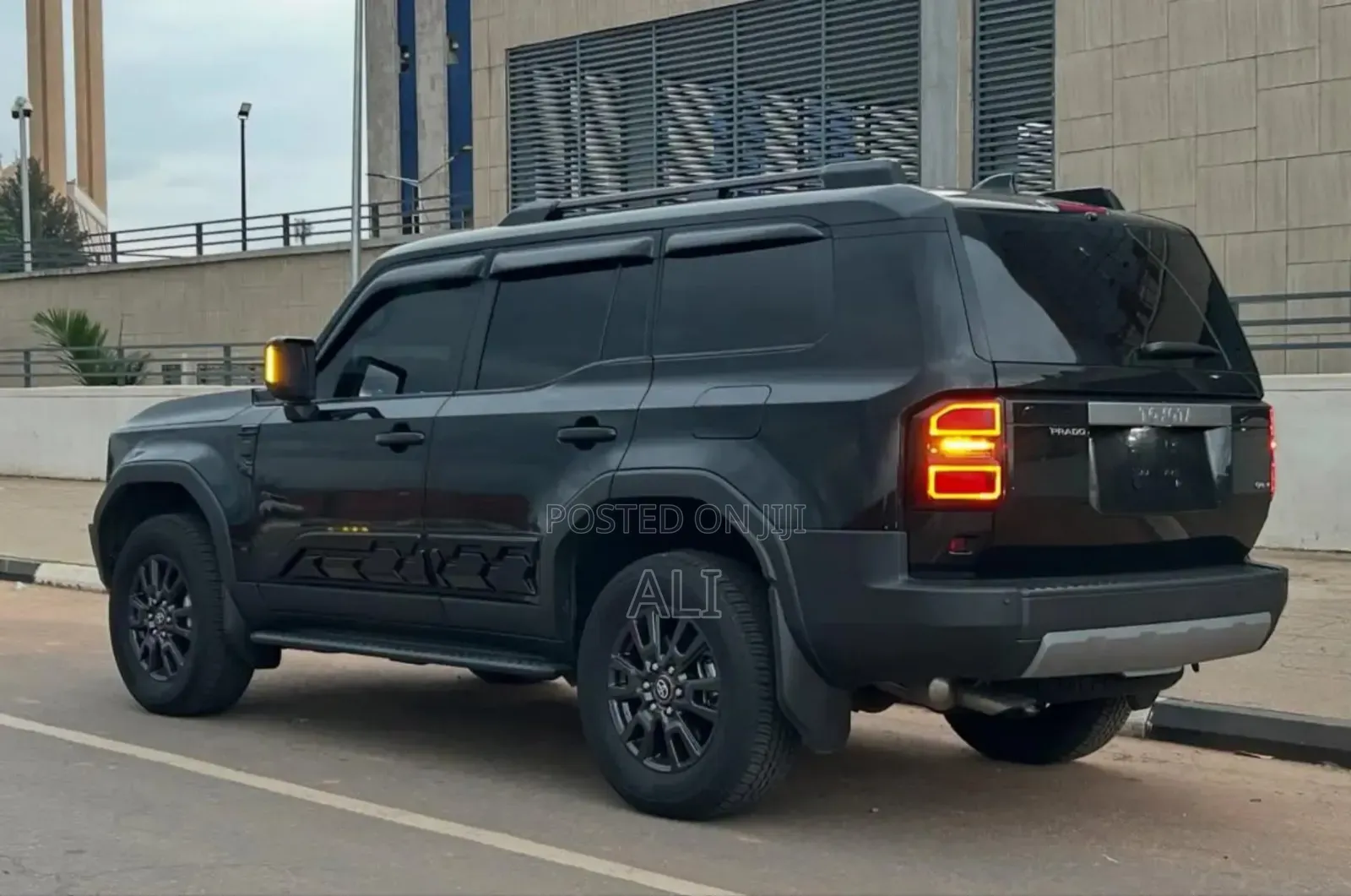 New Toyota Land Cruiser Prado 2026 Matt Black