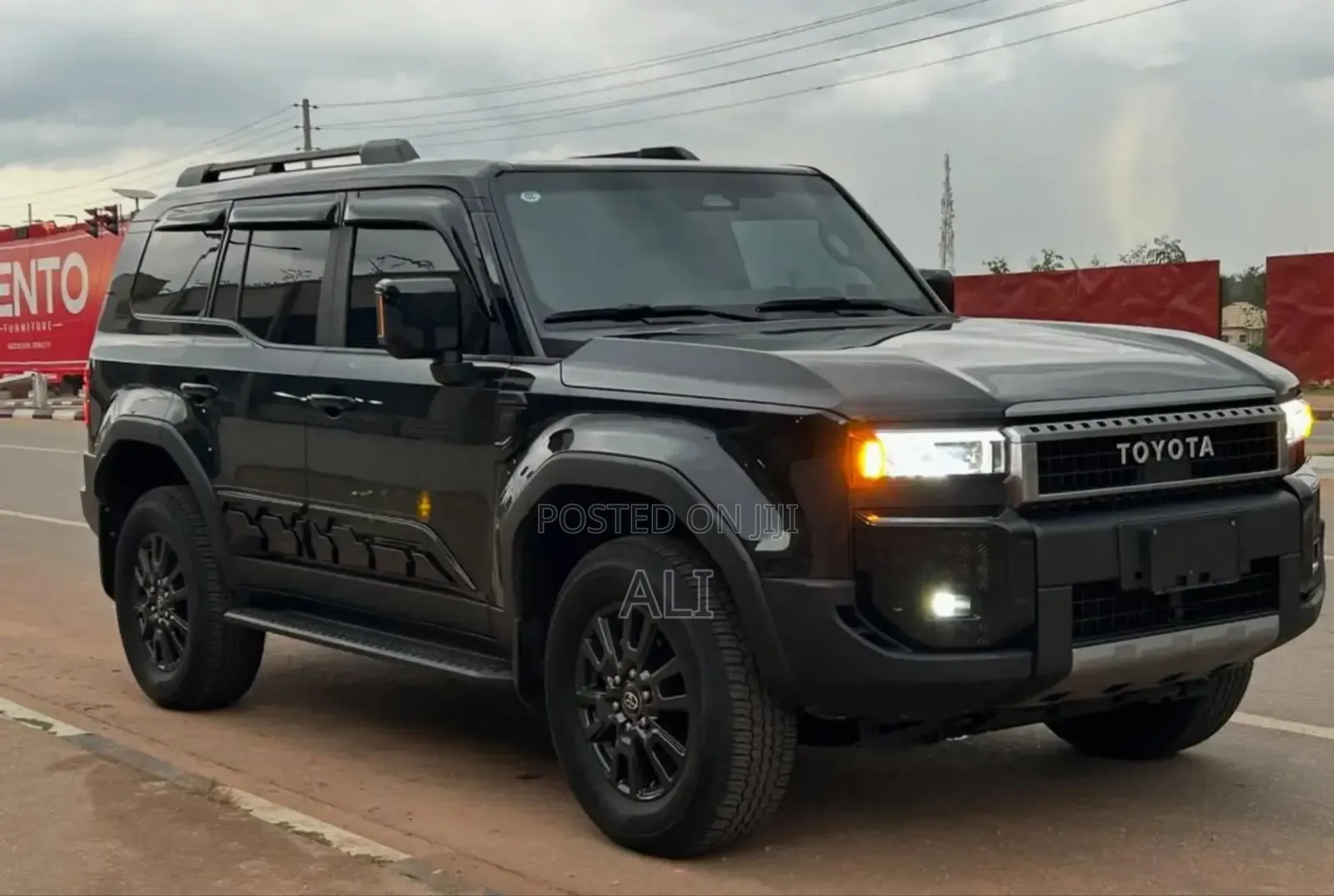 New Toyota Land Cruiser Prado 2026 Matt Black
