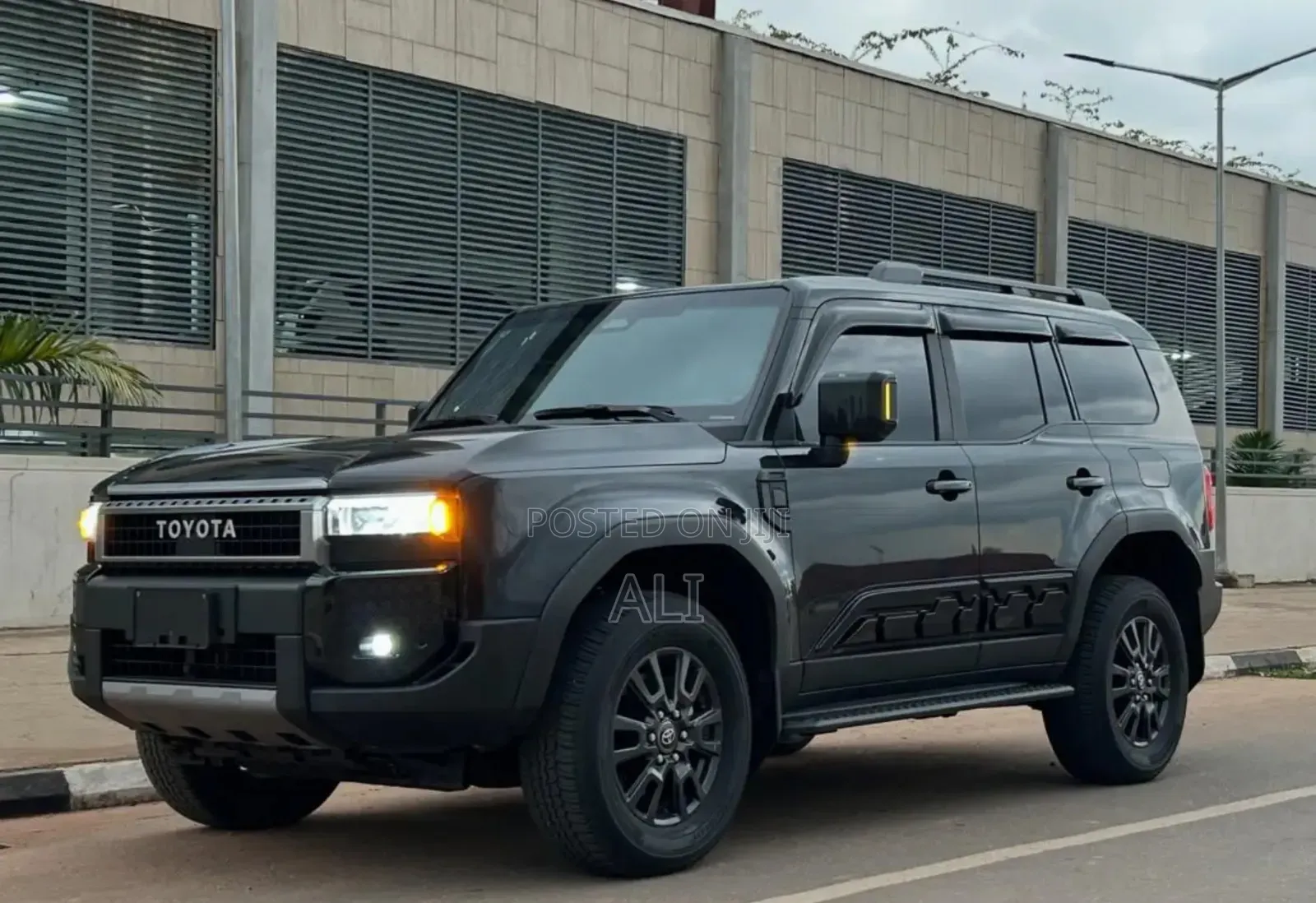 New Toyota Land Cruiser Prado 2026 Matt Black