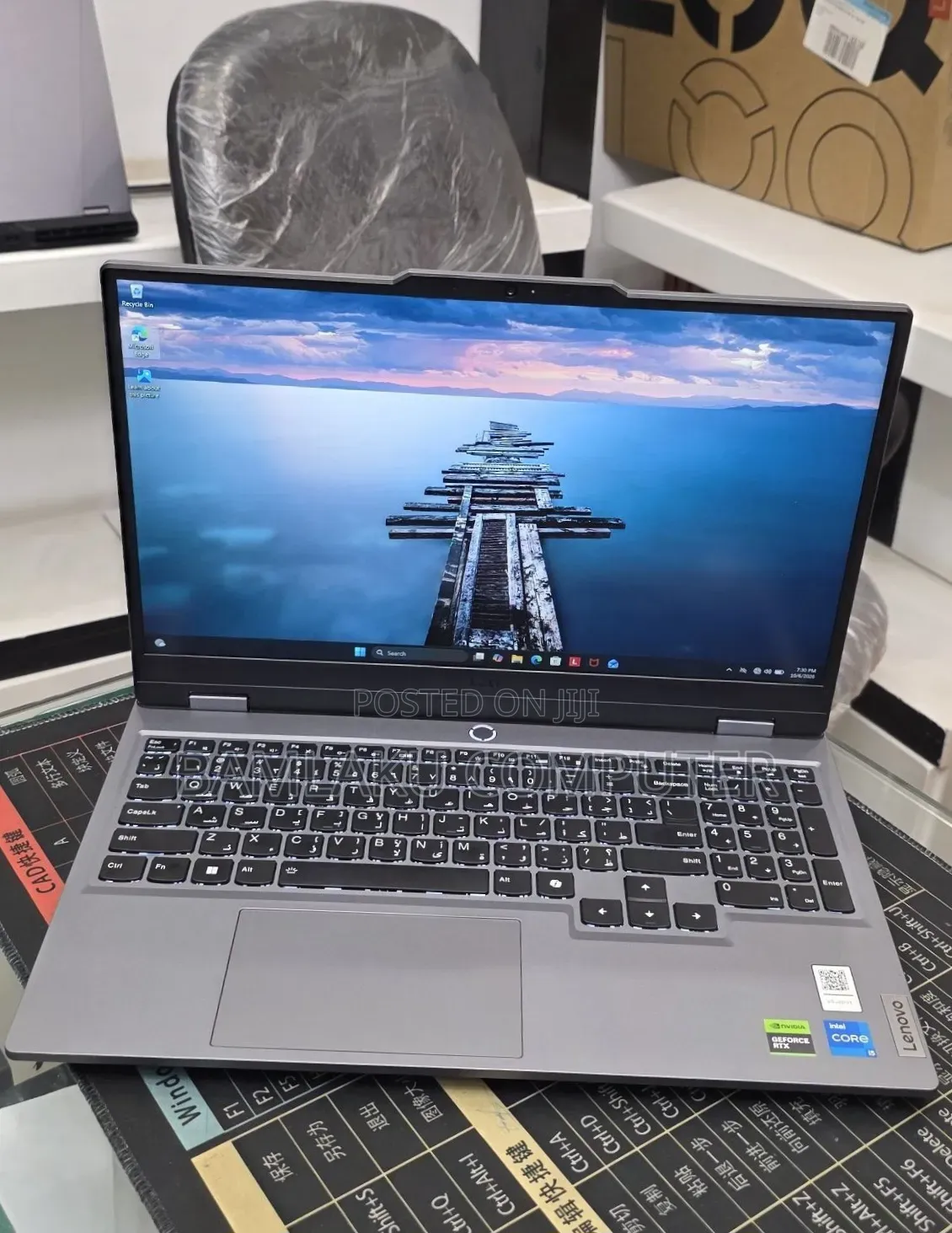 New Laptop Lenovo LOQ 15AHP10 8GB Intel Core i5 SSD 512GB
