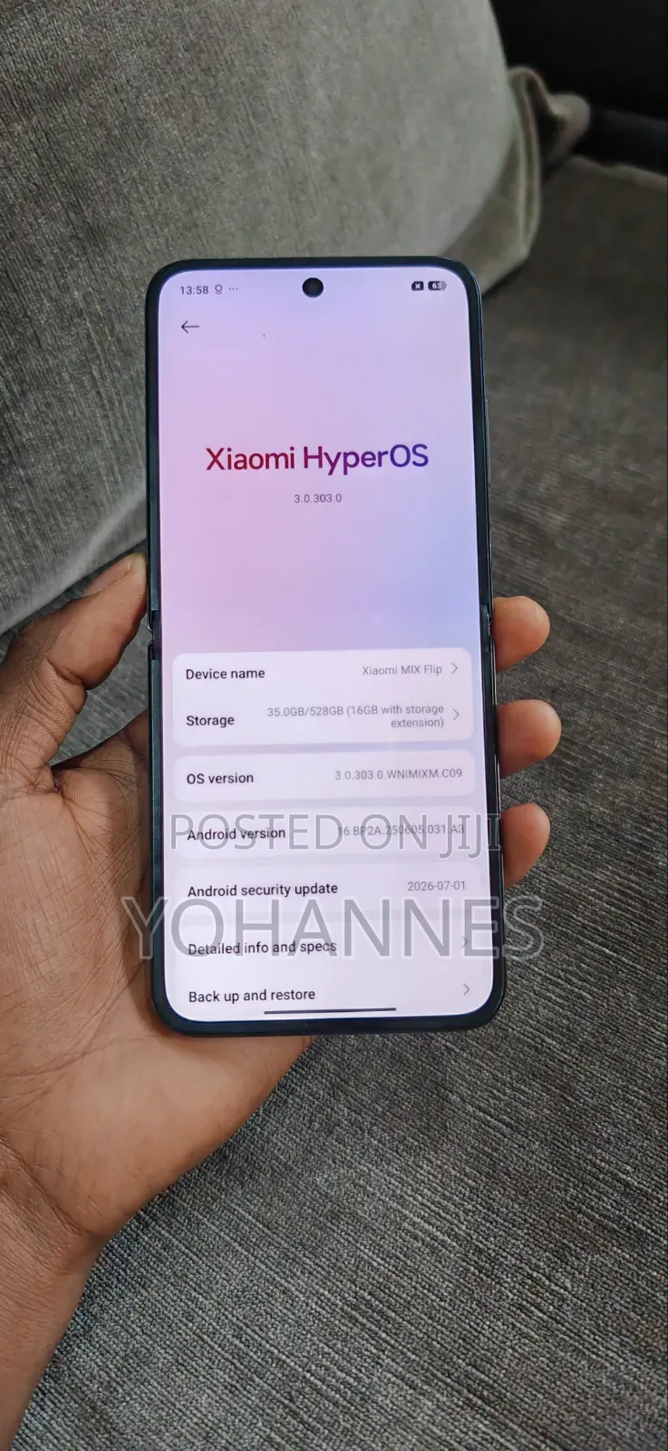 Xiaomi Mix Flip 512 GB Black