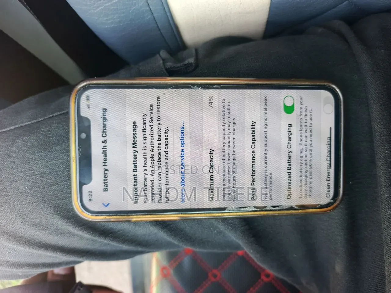 Apple iPhone X 64 GB Black