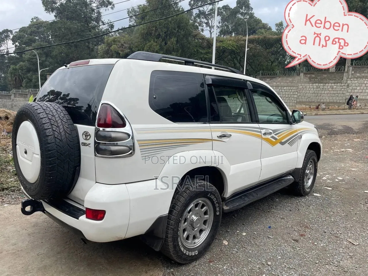 Toyota Land Cruiser Prado 2007 White