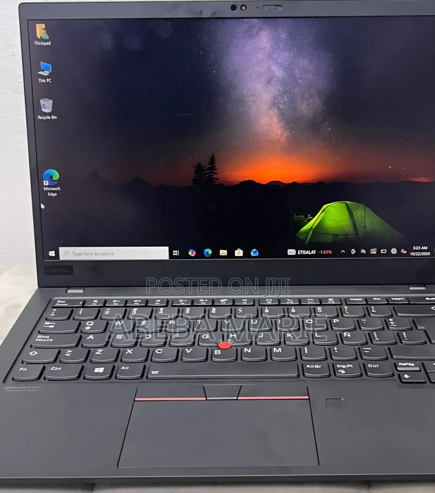 New Laptop Lenovo ThinkPad X1 Carbon 16GB Intel Core i7 SSD 512GB