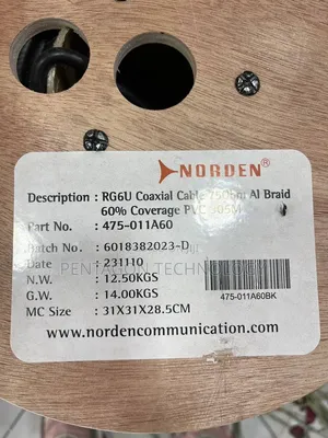 NORDEN RG6U Coaxial Cable