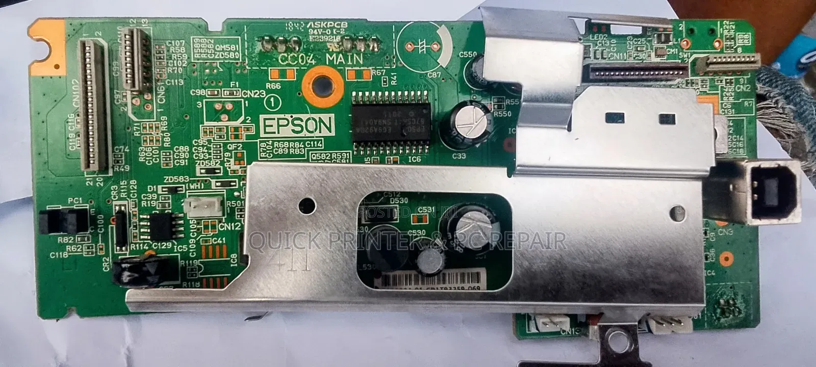 Epson L382 Formatter Board – Excellent Used Condition