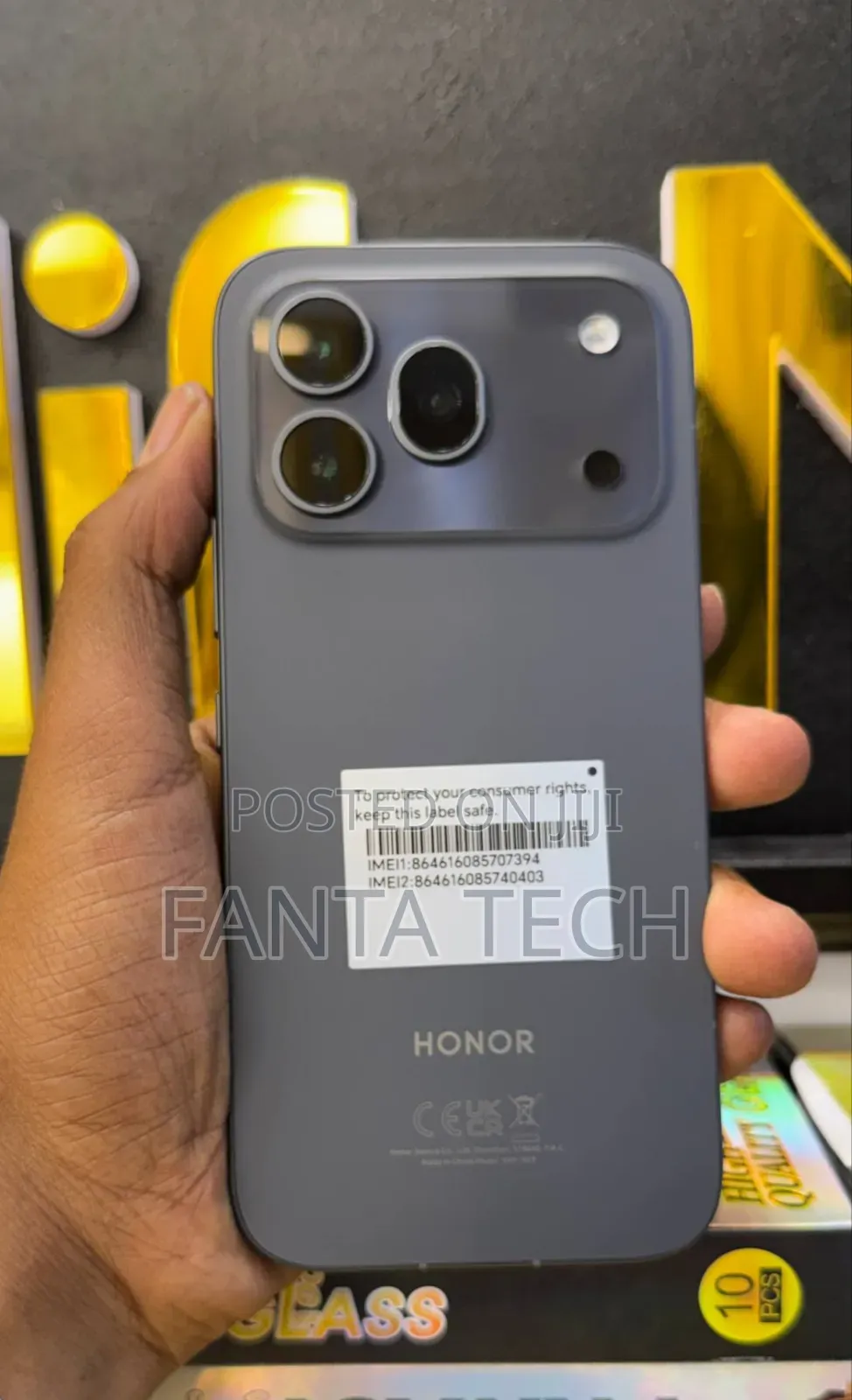 New Honor 600 Pro 512 GB Graphite