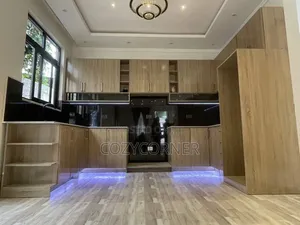Kitchen Cabinets Crafted for Compliments Priced Per Square Meters. ኪችን