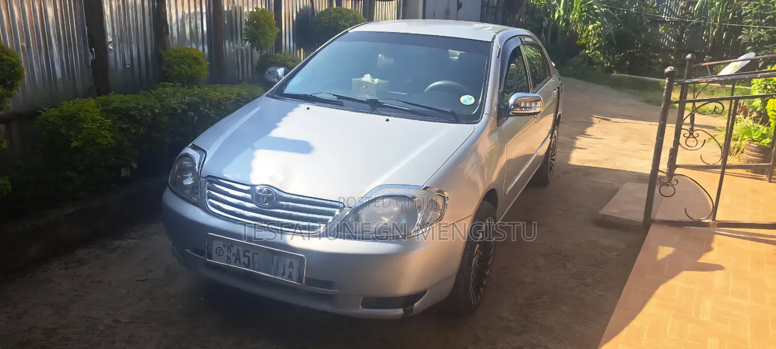 Toyota Corolla Sedan 2003 Gray