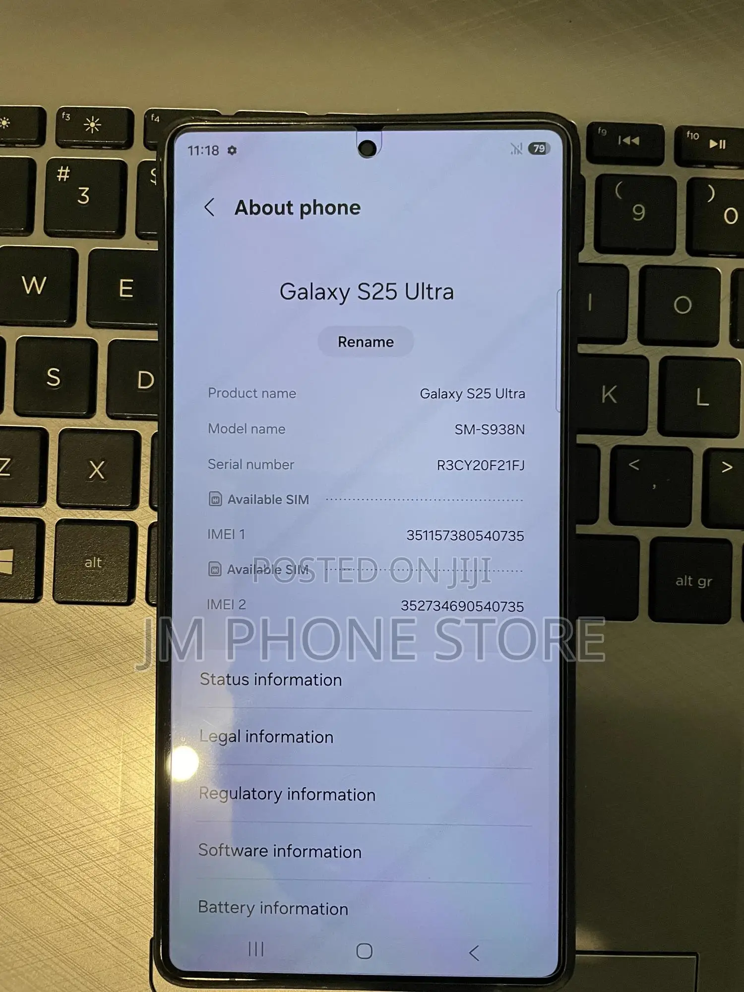 Samsung Galaxy S24 Ultra 256 GB Gold