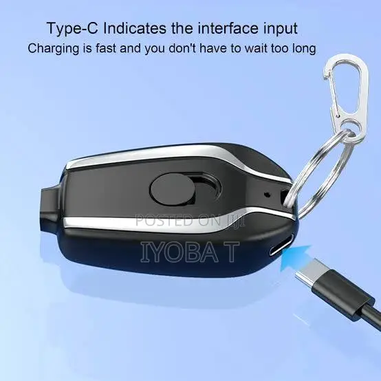 Keychain Emergency Charger